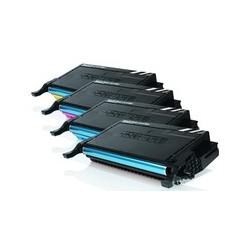 Toner Compatível Azul Samsung CLP 620 ND, 670 ND, CLX 6220 FX, 6250 FX-C5082L 4K