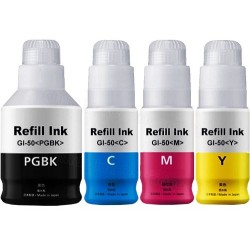 Tinteiro Compatível CAGI50C PGBK Preto Pigment 170Ml Pixma G5050