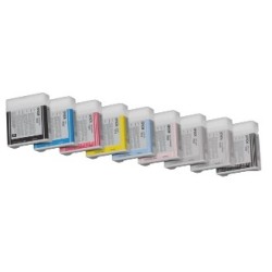 Tinteiro Compatível T6035 Light-Ciano Epson 220ml   Pro7800,7880,9800,9880-C13T603500