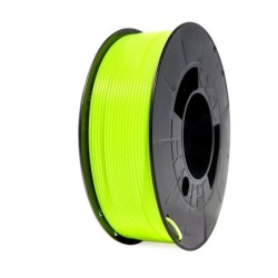 Filamento 3D PLA - Diametro 1.75mm - Bobina 1kg - Cor Amarelo Fluorescente