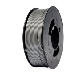 Filamento 3D PLA - Diametro 1.75mm - Bobina 1kg - Cor Silver