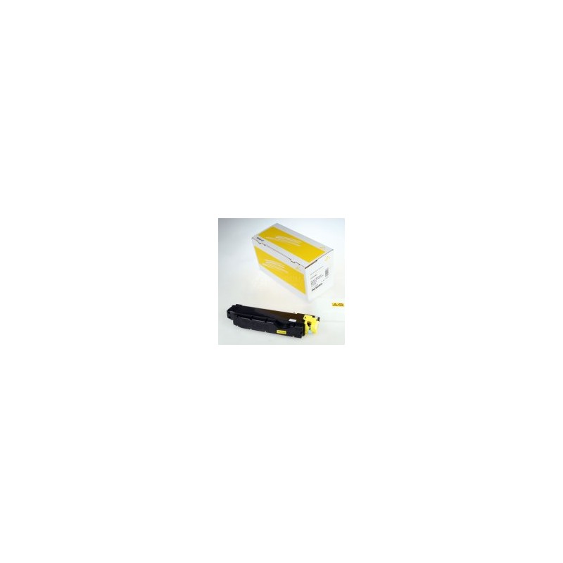 TONER INTEGRAL for use in Kyocera-Mita TK590Y FSC2026/2126/2526 Yellow (with chip and waste box) 5k - COMPATIBLE PRODUCT