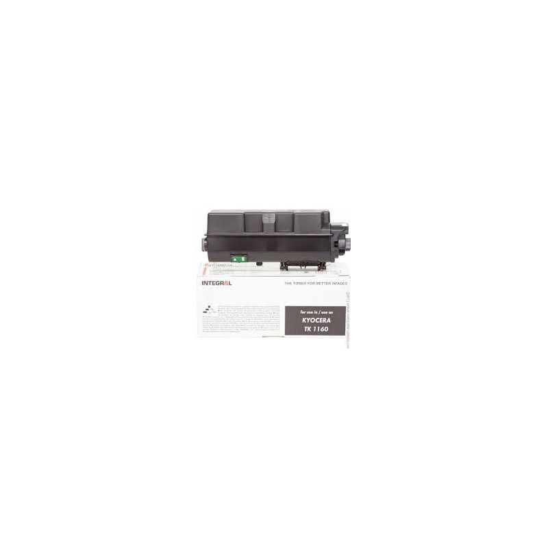 TONER INTEGRAL for use in Kyocera-Mita TK1160B Black P2040dn/P2040dw 7.2k (With Chip) - COMPATIBLE PRODUCT