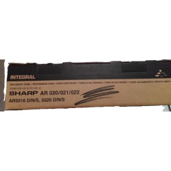 TONER INTEGRAL for use in Sharp AR202T AR162/163/201/206/207/M160/M165 (1x537g) - COMPATIBLE PRODUCT