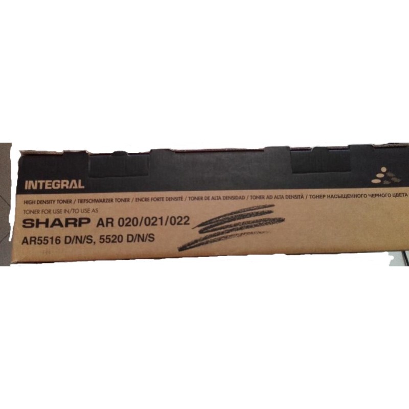 TONER INTEGRAL for use in Sharp AR020T AR5516/AR5520 (1x535g) 16k - COMPATIBLE PRODUCT